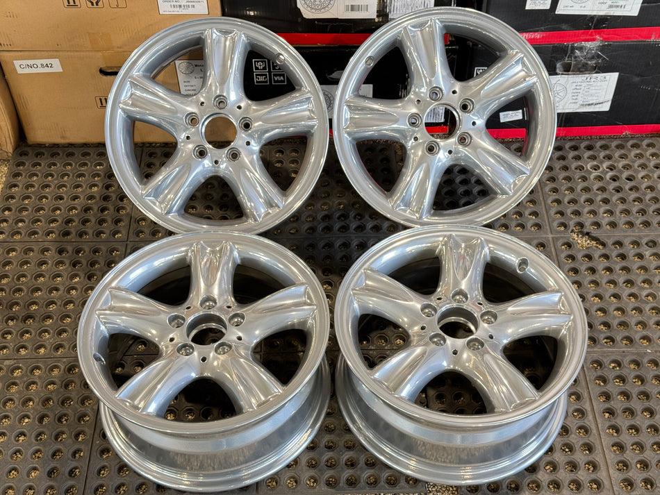 Original Mercedes-Benz 5 Spoke Saiph Chrome 16x7.0" 5x112 ET37 2094010102