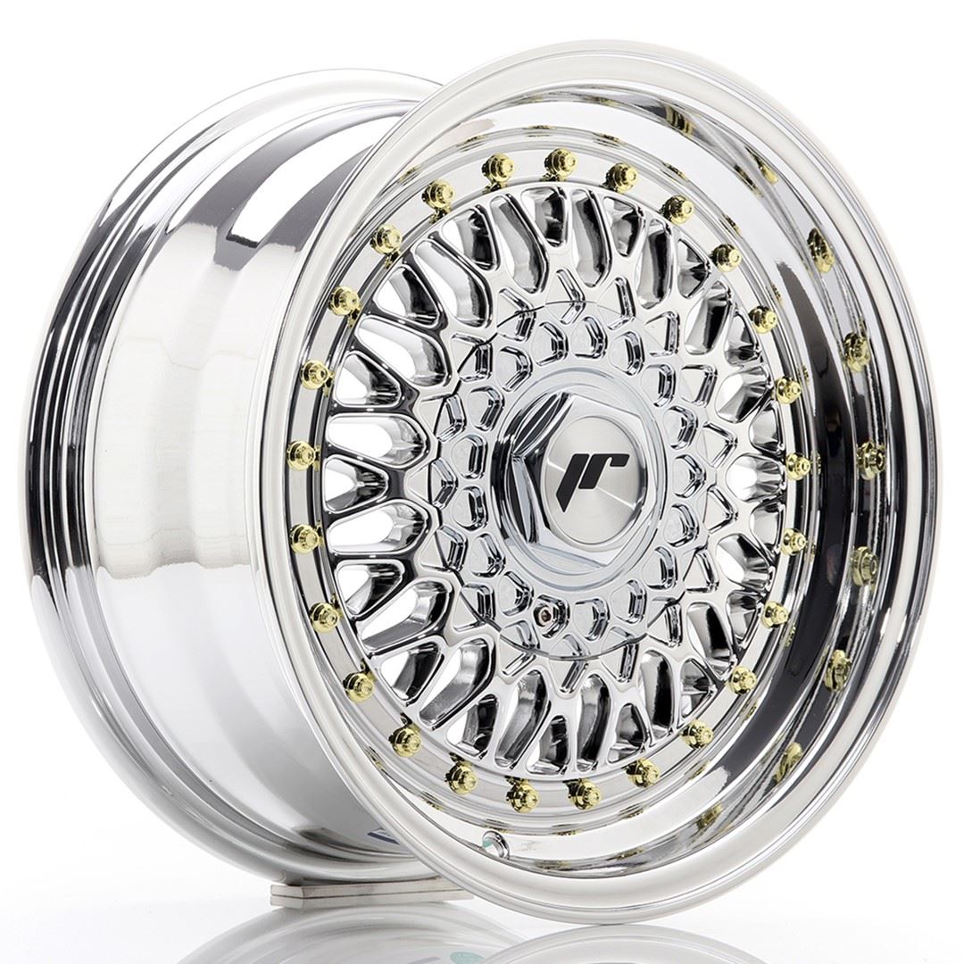 Japan Racing JR9 15x7 ET20 4x100/4x108 Chrome