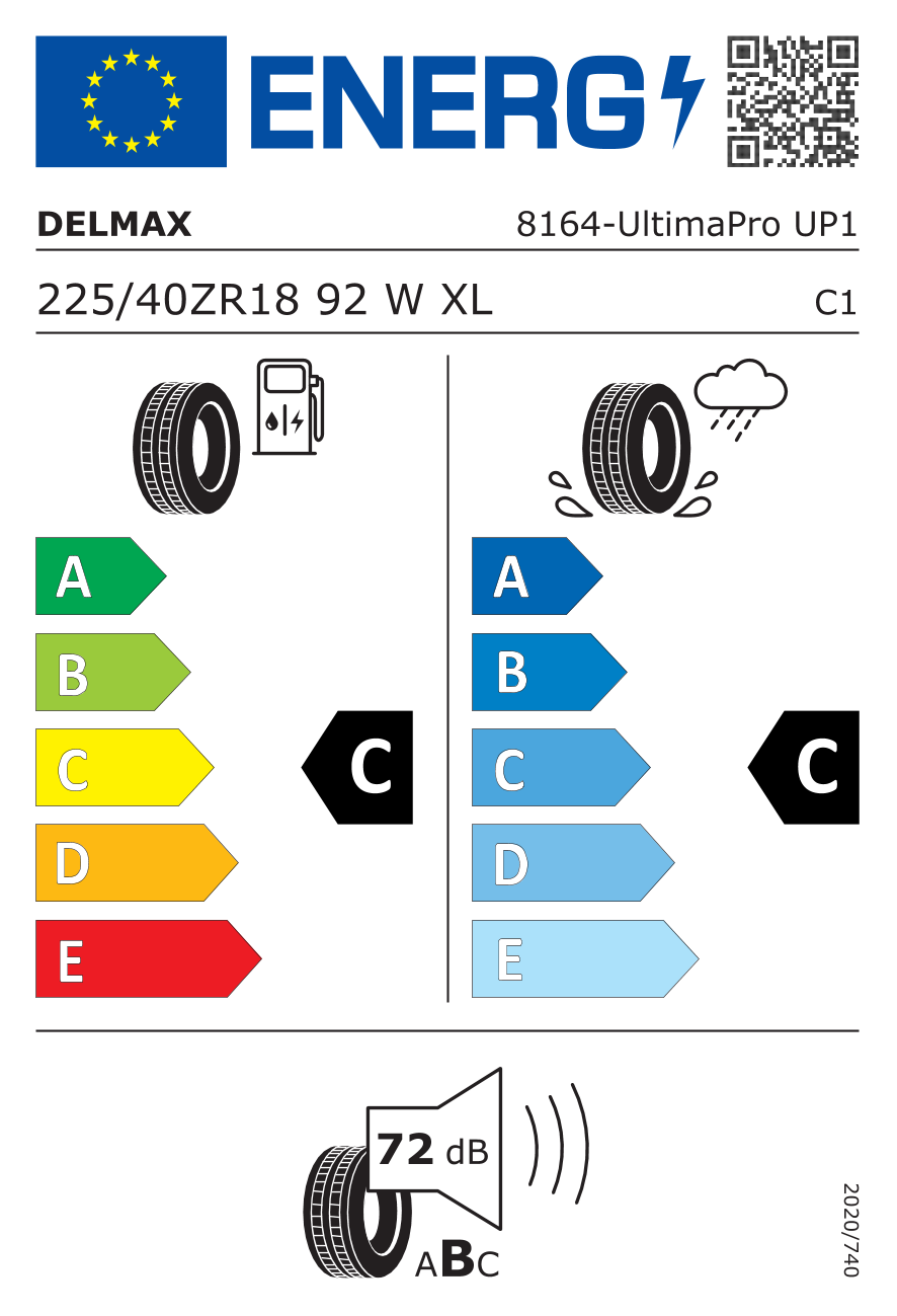 Delmax UltimaPro UP1 225/40 R18 92W