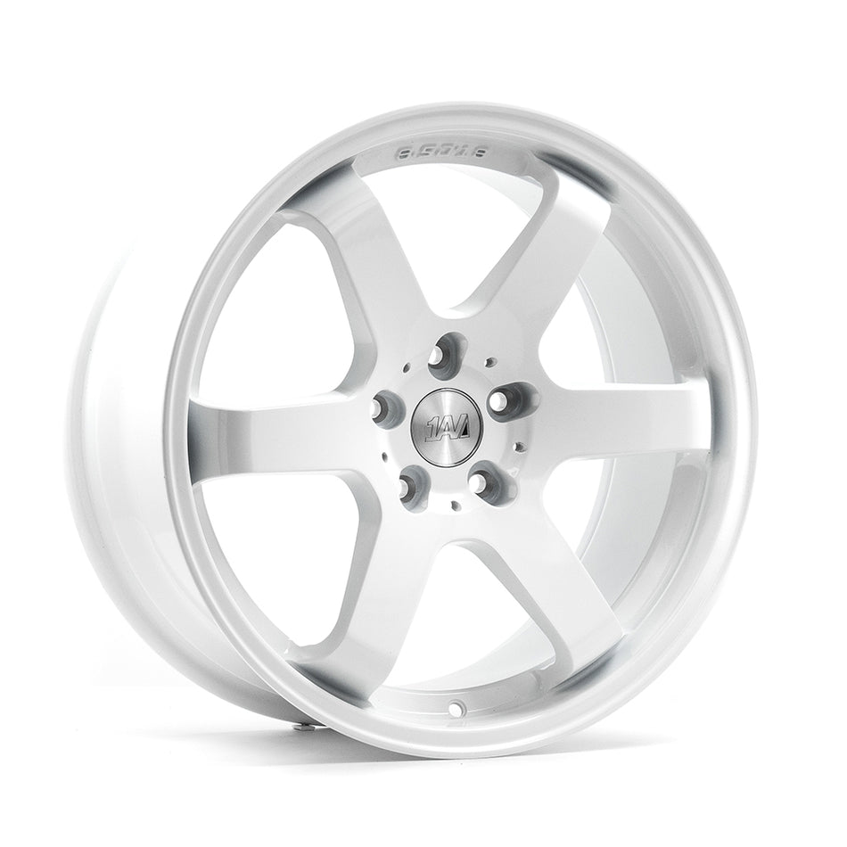 1AV ZX6 8.5x18 ET40 5x120 CB72.6 GLOSS WHITE