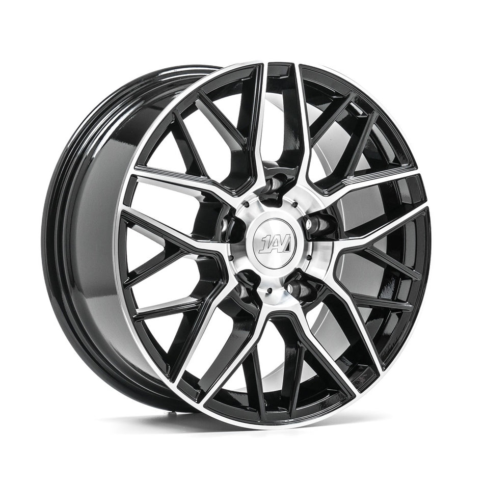 1AV ZX11T 8.0x18 ET50 5x160 CB65.1 GLOSS BLACK & POLISHED