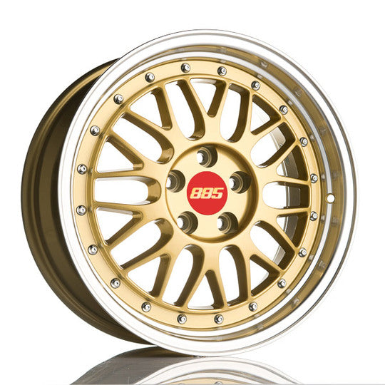 885 LeMans Gold 9x18 5x120 ET30 CB 72.6