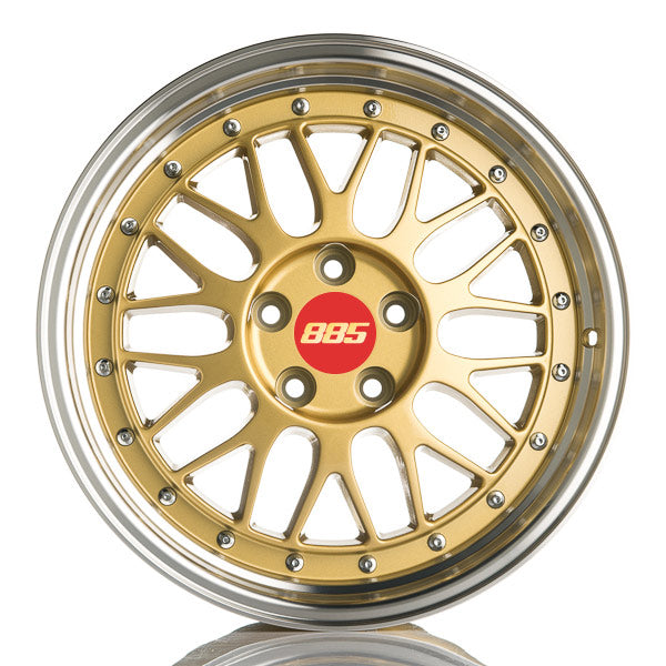 885 LeMans Gold 9x18 5x120 ET30 CB 72.6
