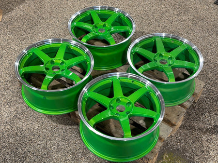 19" EX601 Green/Polished - 5x114.3