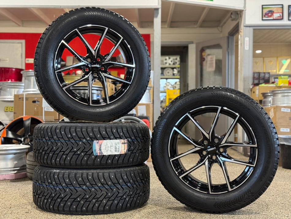 Dezent TO Dark 19x8" 5x108 ET42 CB 63,4 Nokian Hakkapelitta 8 SUV 245/55R19 107T XL