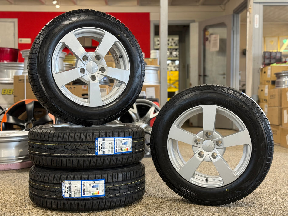 Image Delta 16x7" 5x120 ET35 CB 72,6 (Navring 65.1) Toyo Tires Observe Van 195/65R16C 104/102T 8PR C-Däck