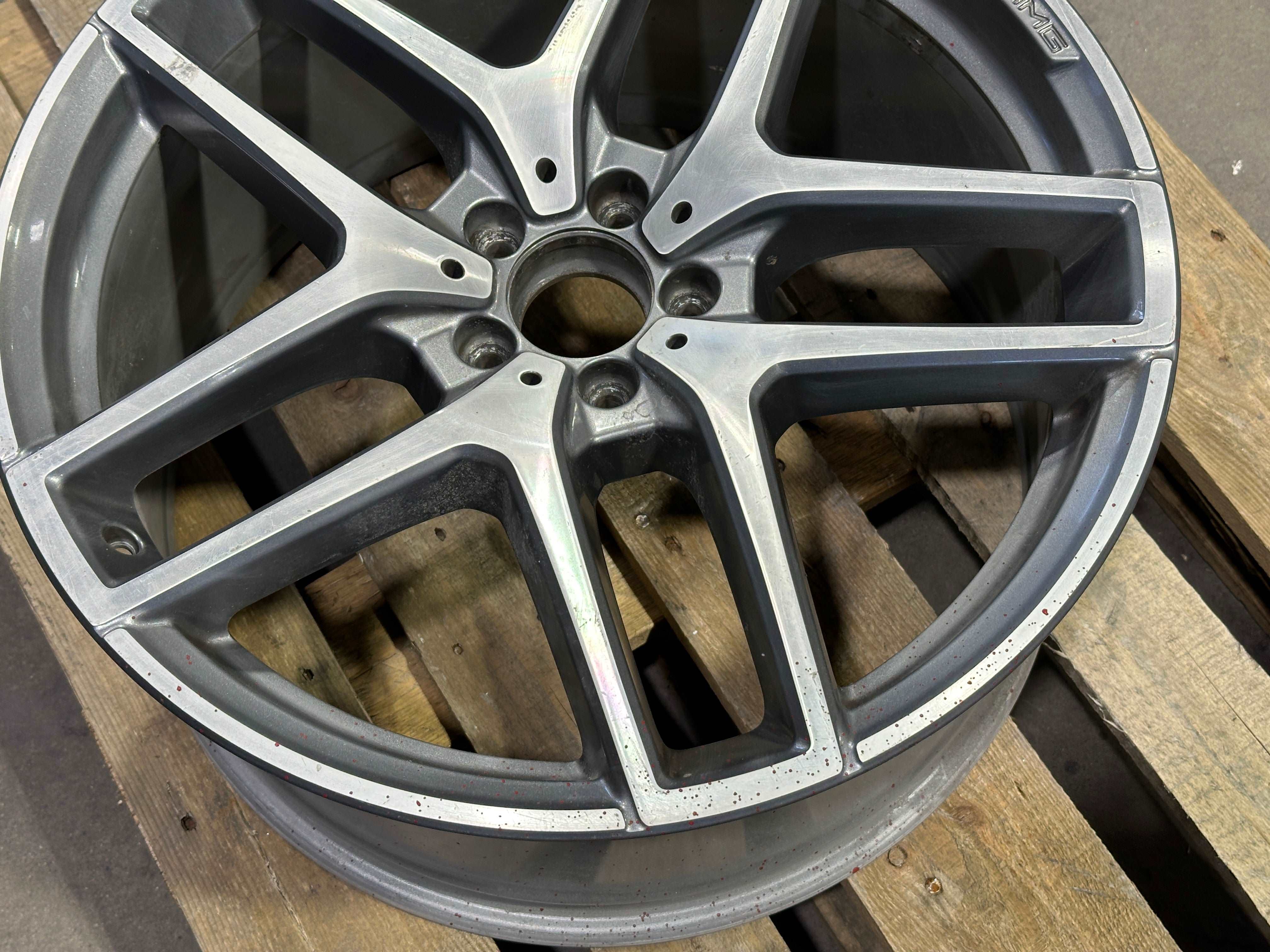 21” Mercedes Benz Aluminiumfälg Original GLE AMG - A2924011600