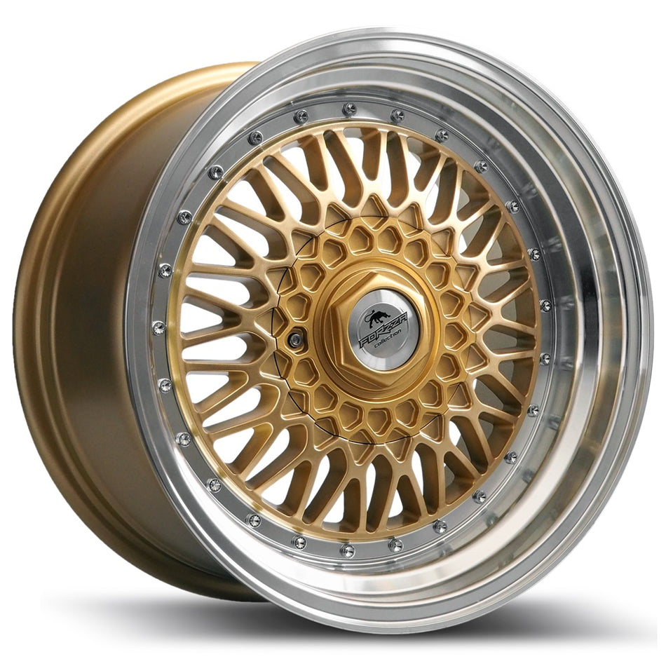 Forzza Malm 8,5X17 4X100/108 ET30 67,1 GOLD/LM