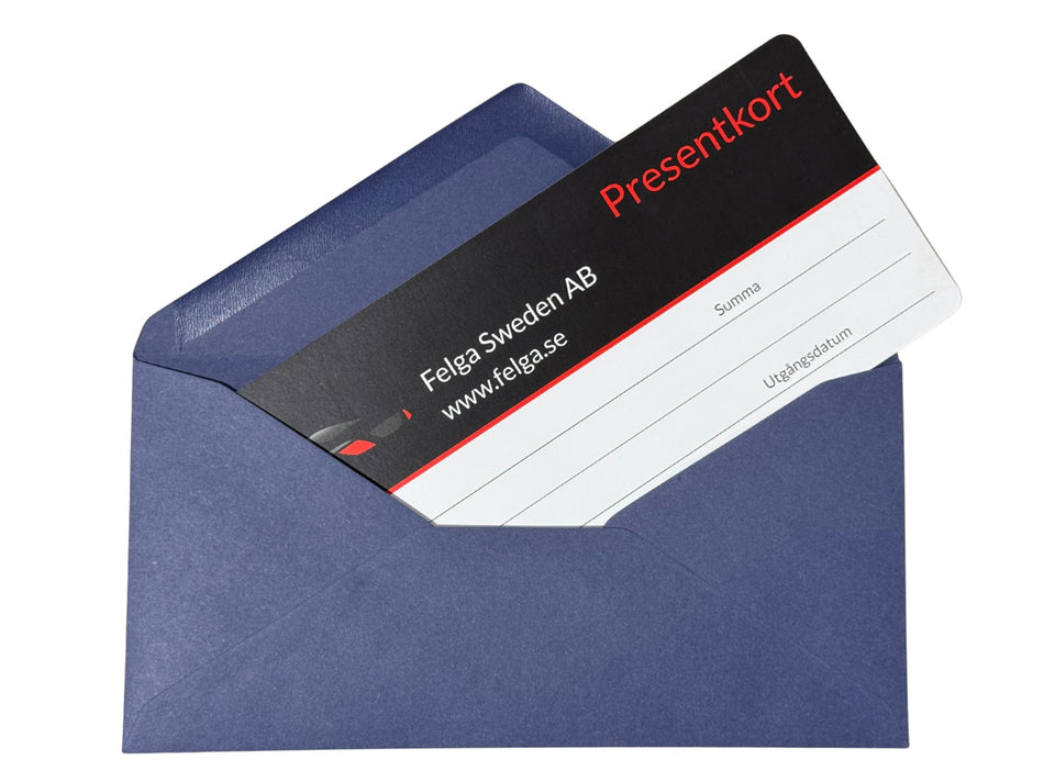 Presentkort - Felga Sweden AB