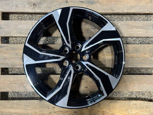 Dezent KB Dark Black Polished 8x18 ET48 5x108