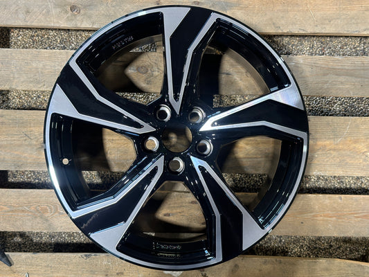 Dezent KB Dark Black Polished 8x18 ET48 5x108