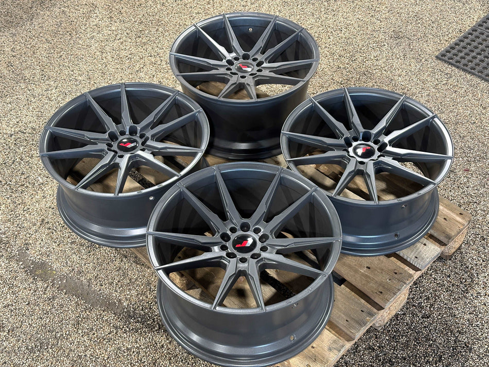 19" Japan Racing JR21 Grey Matte - 5x112 / 5x114.3