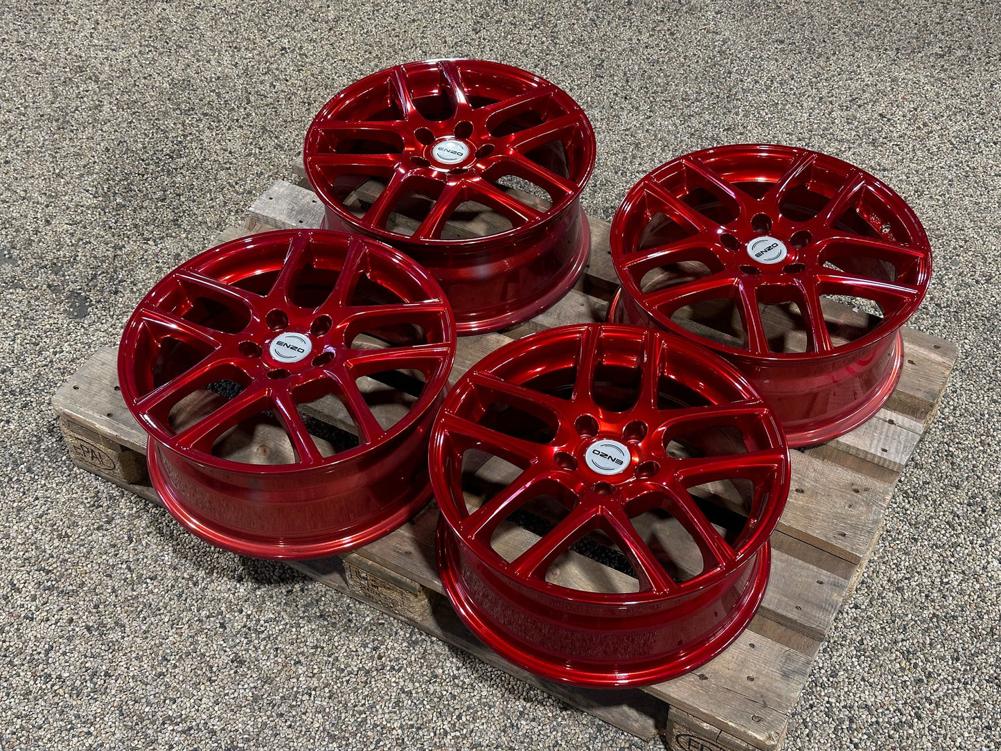 17” ENZO Candy Red - 5x112