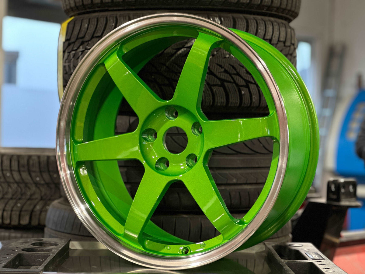 19" EX601 Green/Polished - 5x114.3