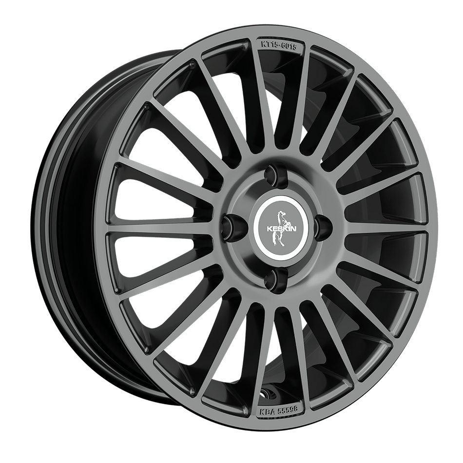 KESKIN WHEELS KT15 7.0x16 ET20 4x108 CB65.1 PALLADIUM PAINTED