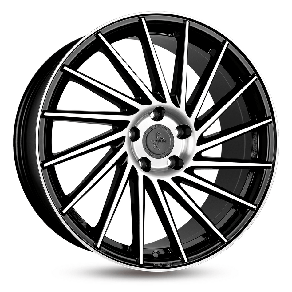 KESKIN WHEELS KT17 8.5x19 ET30 5x112 CB72.6 BLACK FRONT POLISH