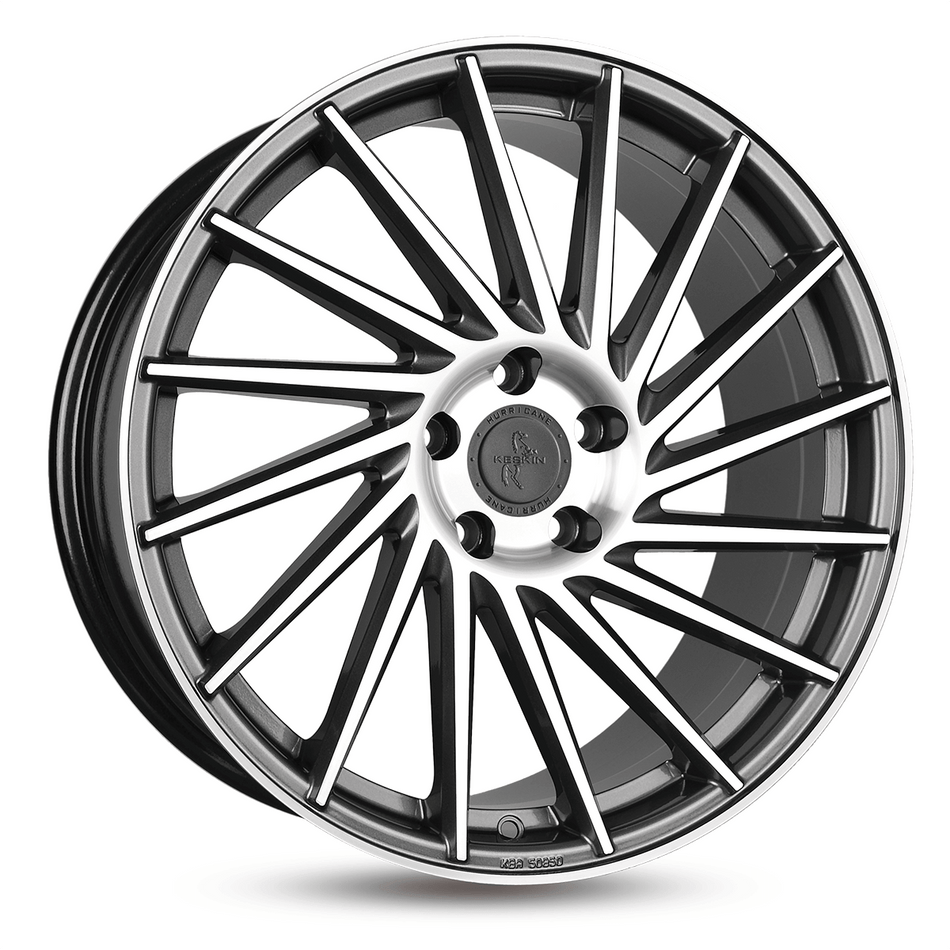 KESKIN WHEELS KT17 8.0x18 ET45 5x112 CB72.6 PALLADIUM FRONT POLISH