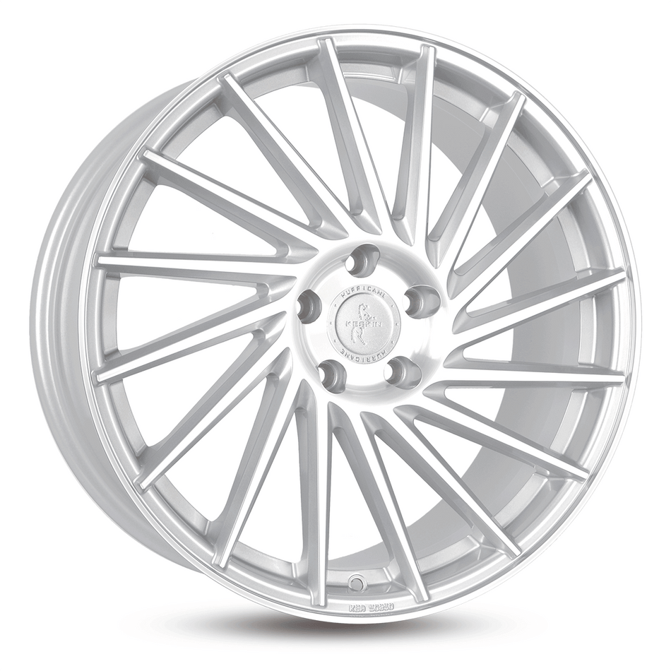 KESKIN WHEELS KT17 8.5x19 ET45 5x112 CB72.6 SILVER FRONT POLISH