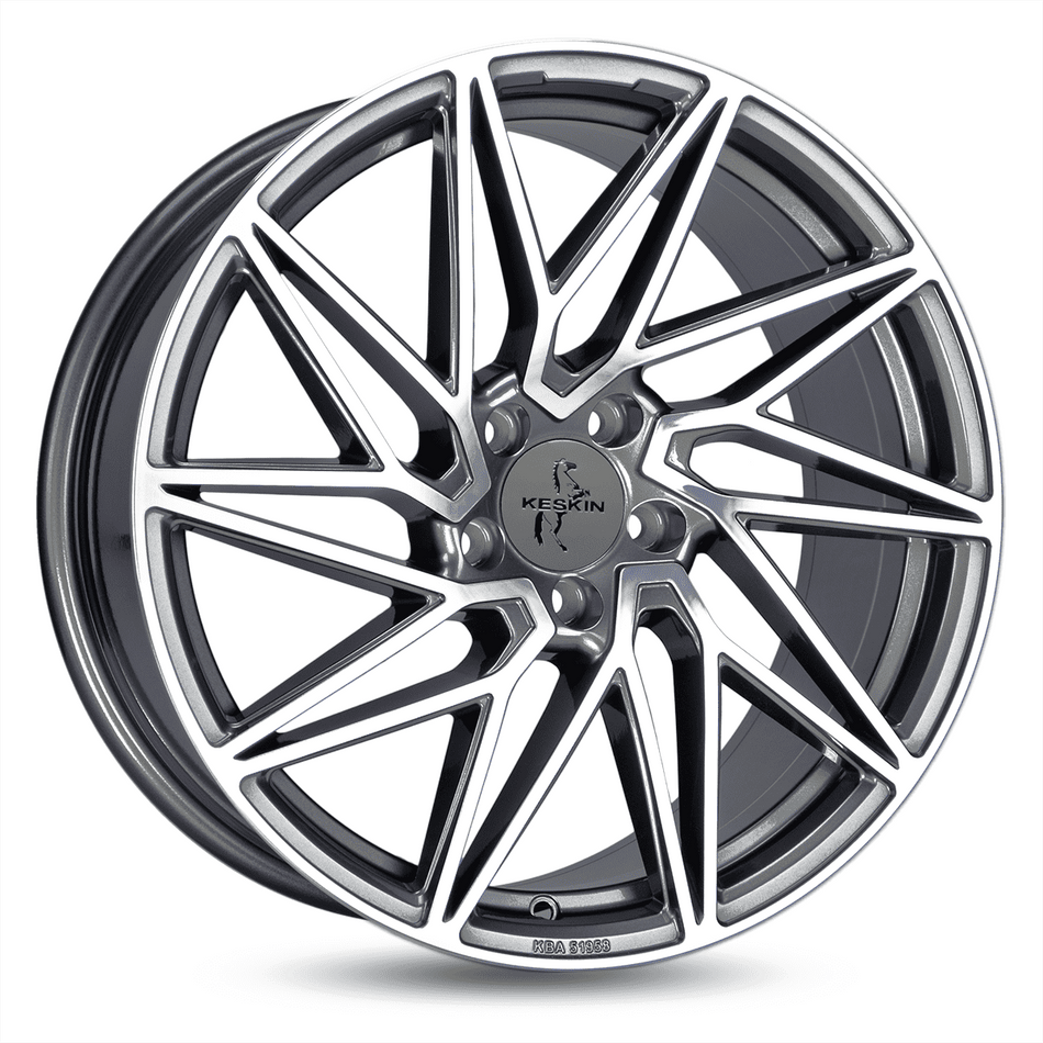 KESKIN WHEELS KT20 8.5x20 ET30 5x112 CB72.6 PALLADIUM FRONT POLISH