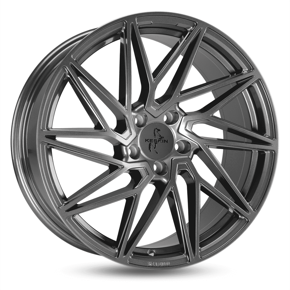KESKIN WHEELS KT20 8.0x18 ET45 5x112 CB72.6 PALLADIUM PAINTED