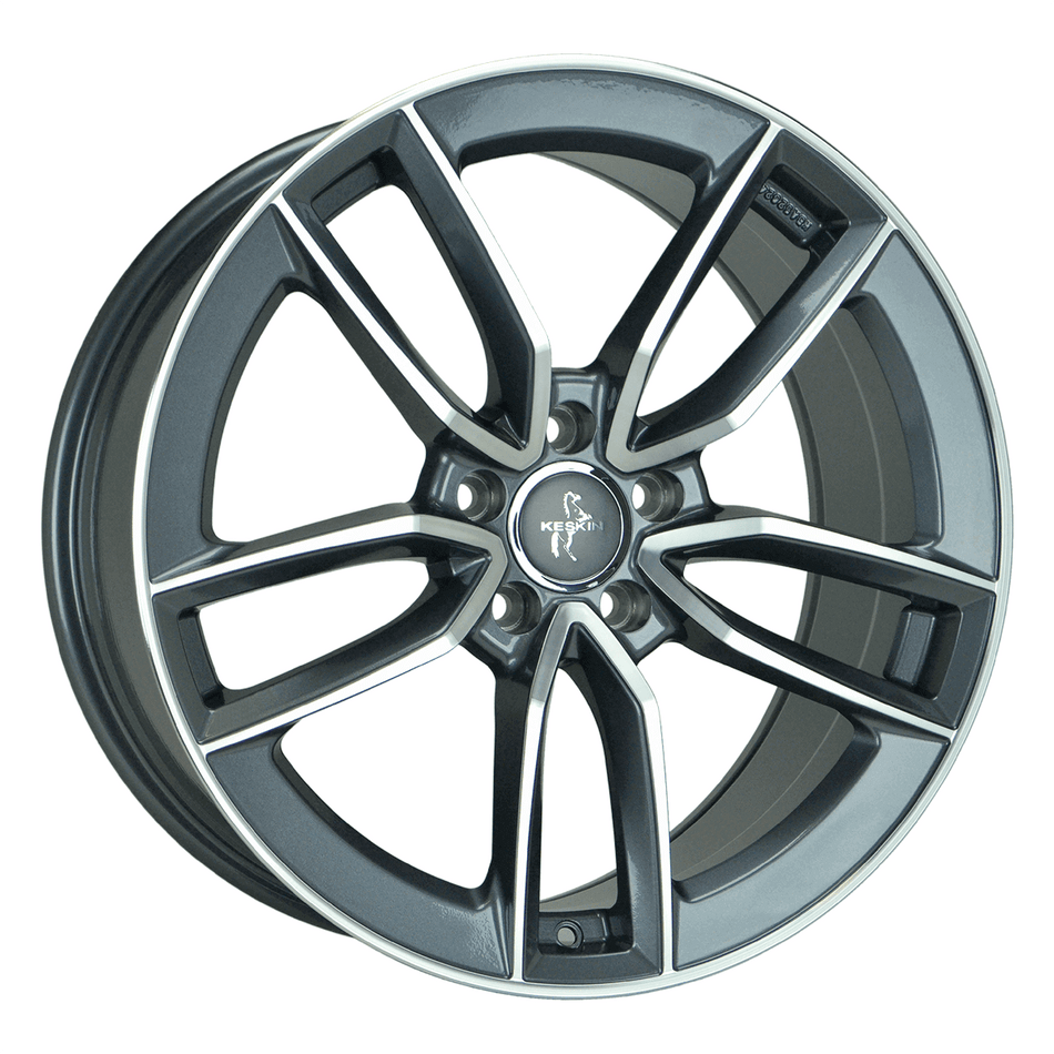 KESKIN WHEELS KT21 7.5x17 ET45 5x112 CB66.6 PALLADIUM FRONT POLISH