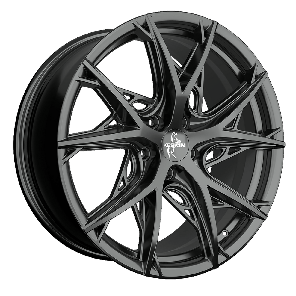 KESKIN WHEELS KT24 8.5x19 ET45 5x112 CB66.6 PALLADIUM PAINTED