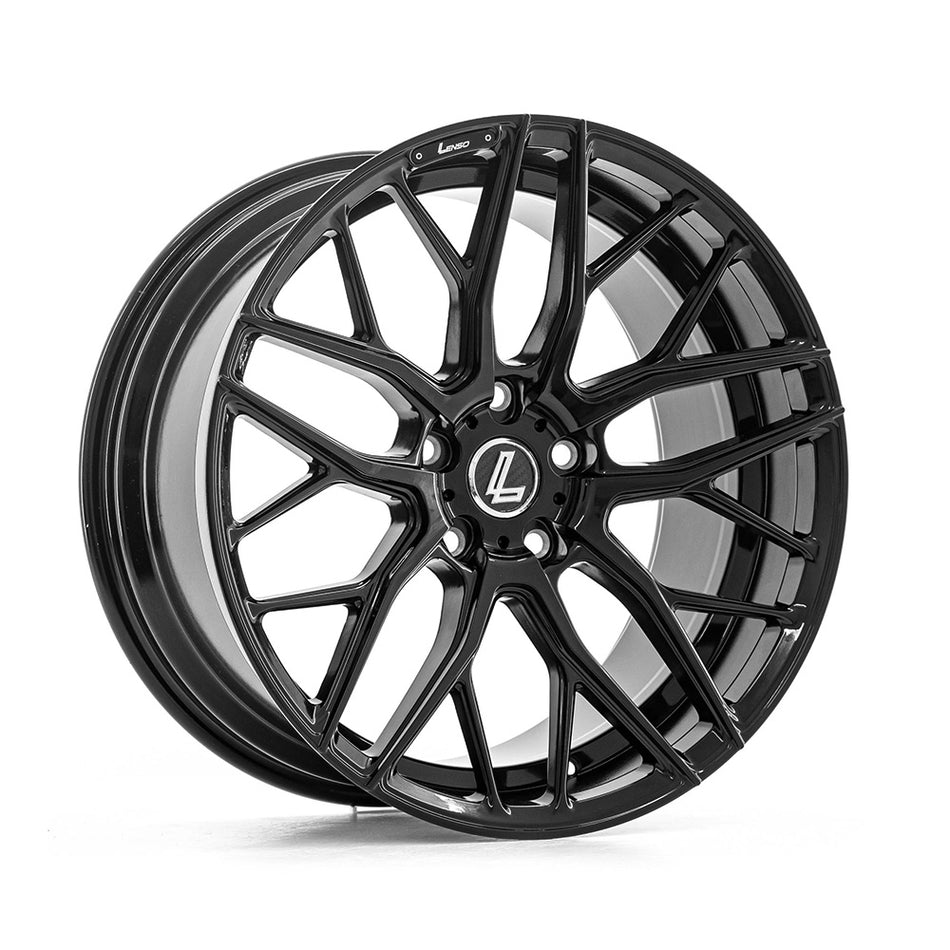 LENSO CQA 9.5x19 ET40 5x112 CB72.6 GLOSS BLACK