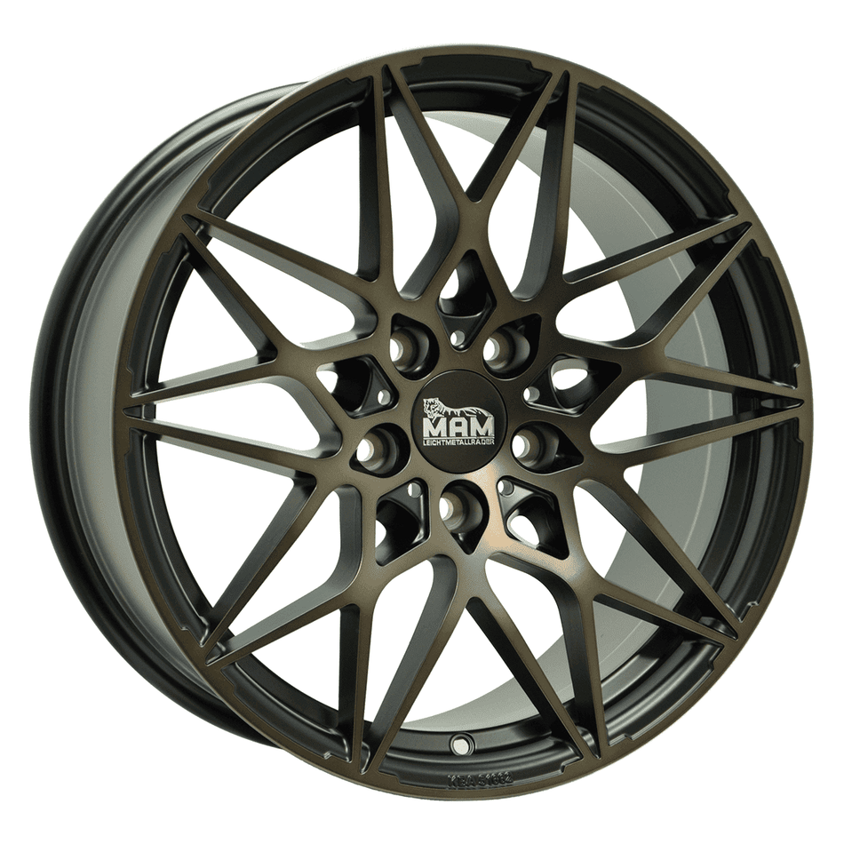 MAM WHEELS B2 8.5x20 ET35 5x120 CB72.6 MATT BLACK BRONZE