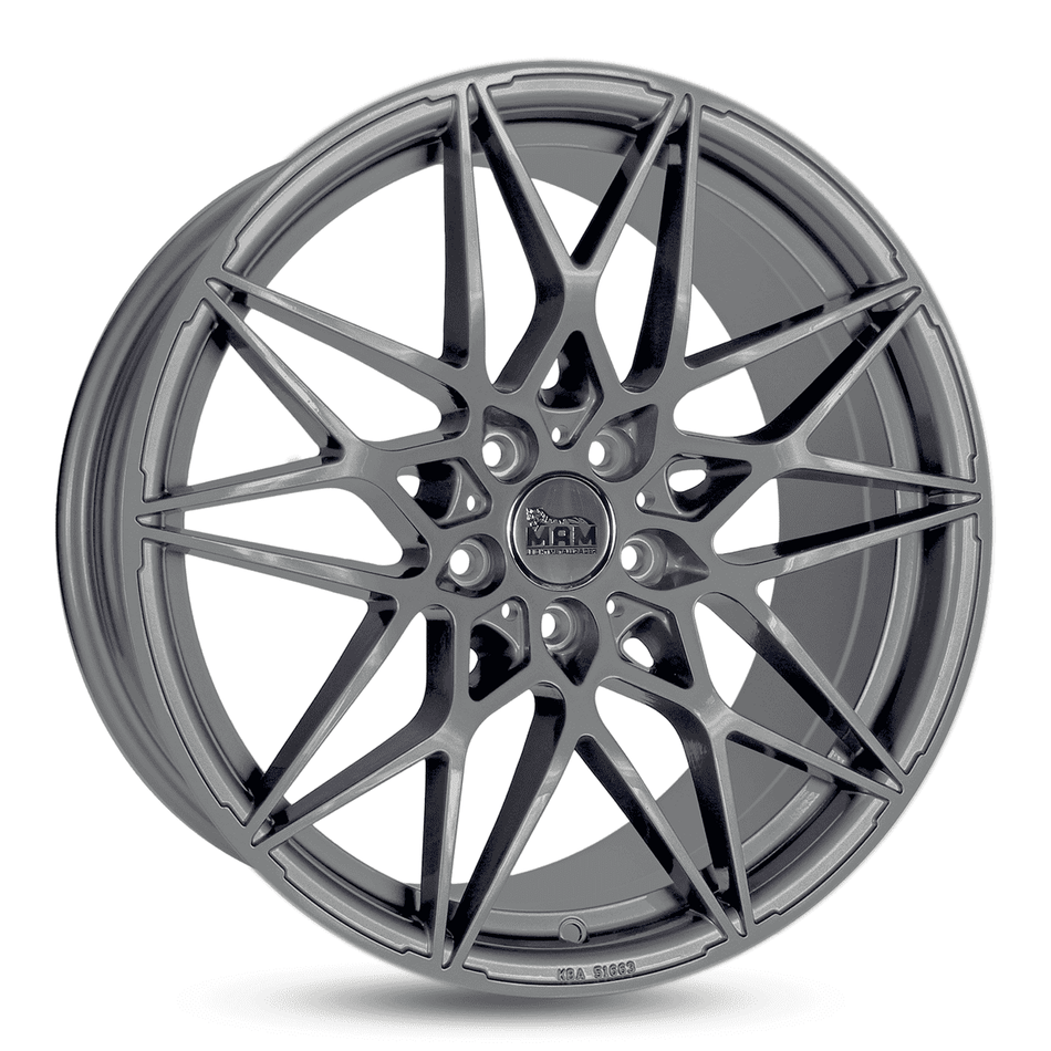 MAM WHEELS B2 8.5x20 ET30 5x112 CB72.6 PALLADIUM PAINTED