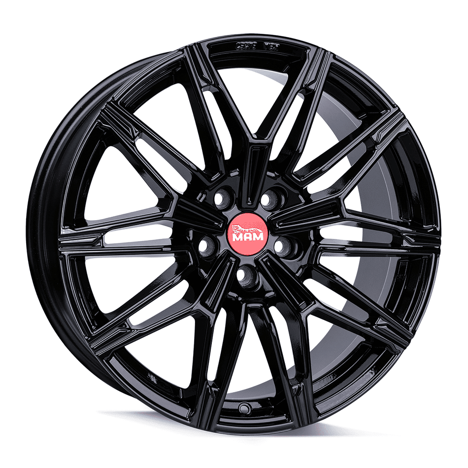 MAM WHEELS B3N 8.5x19 ET35 5x120 CB72.6 BLACK PAINTED