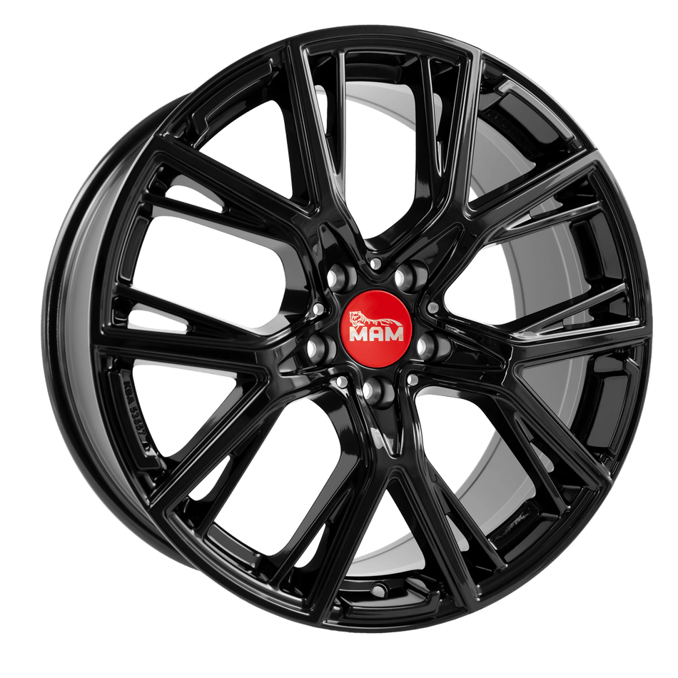 MAM WHEELS B4 8.5x19 ET45 5x112 CB72.6 BLACK PAINTED