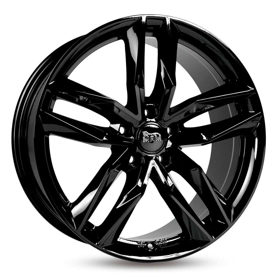 MAM WHEELS RS3 8.5x20 ET45 5x112 CB66.6 BLACK PAINTED