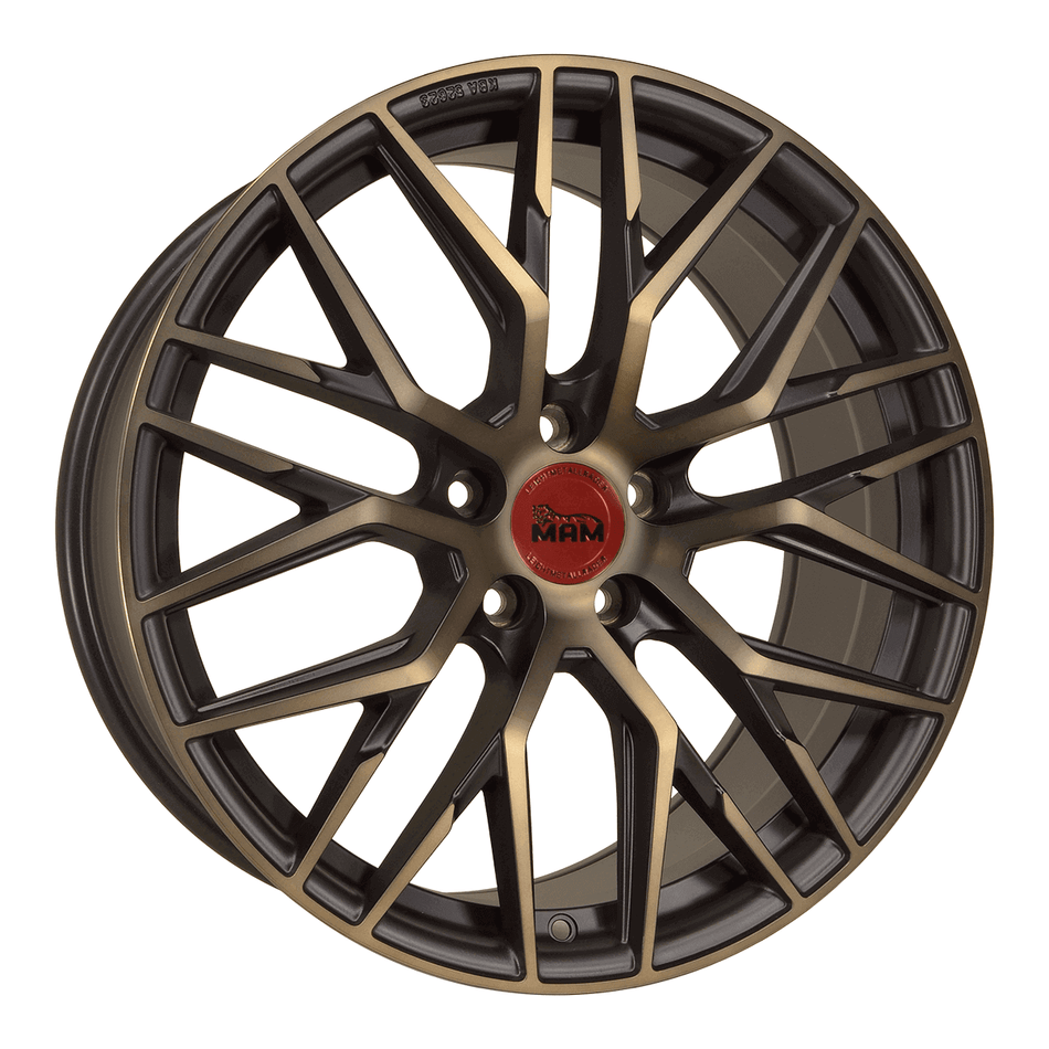 MAM WHEELS RS4 8.5x19 ET40 5x114.3 CB72.6 BLACK EDITION