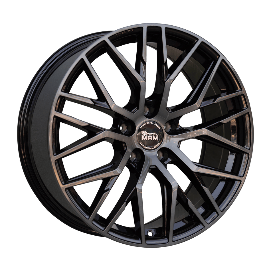 MAM WHEELS RS4 8.5x20 ET45 5x114.3 CB72.6 GUN METAL BRUSHED
