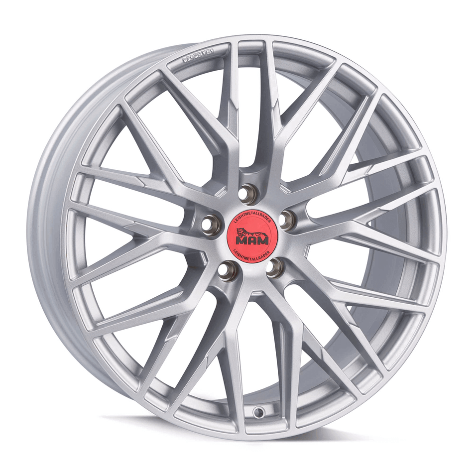 MAM WHEELS RS4 7.5x17 ET45 5x114.3 CB72.6 MATT SILVER PAINTED