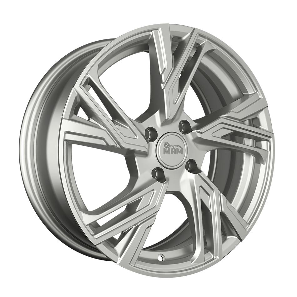 MAM WHEELS RS5 6.5x16 ET37 4x108 CB63.4 SILVER PAINTED