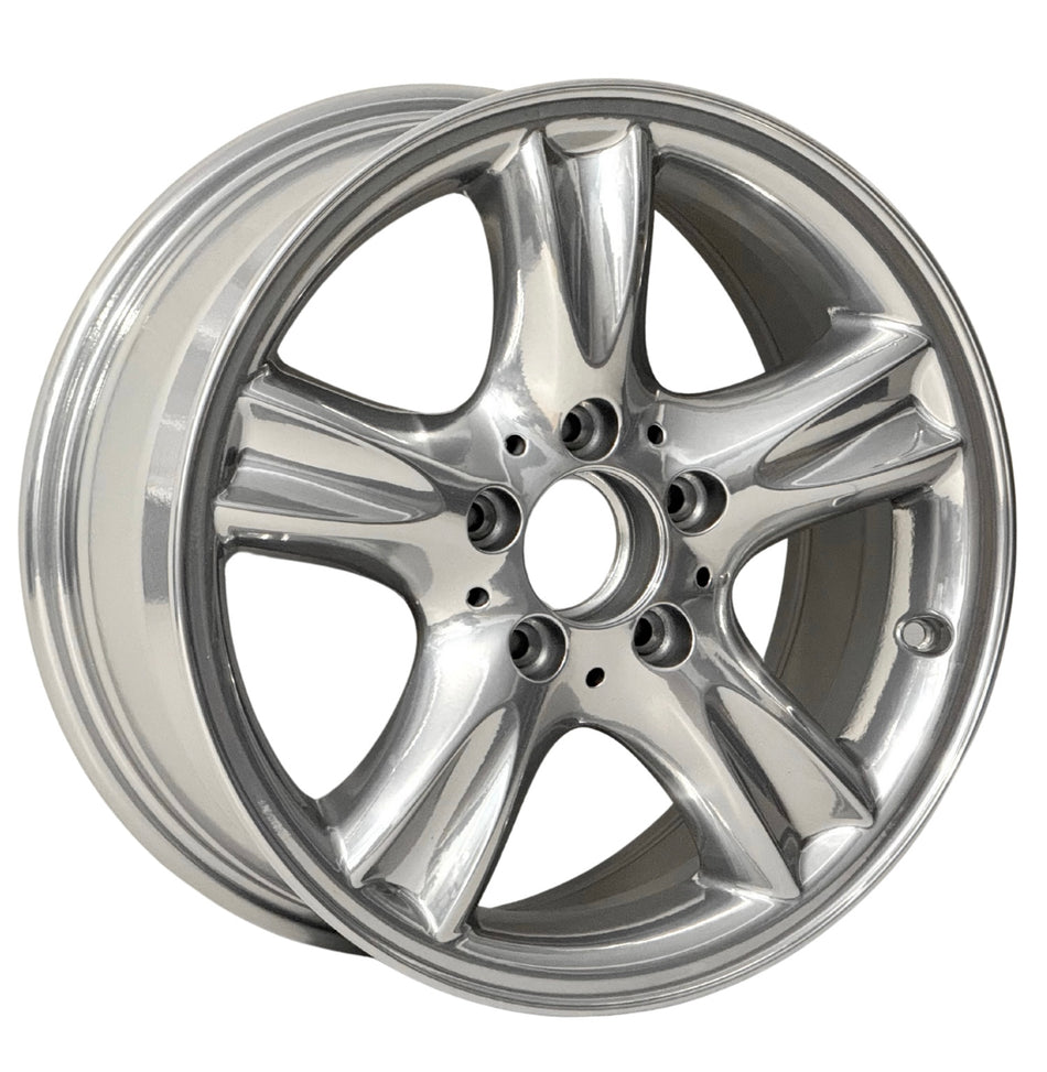 Original Mercedes-Benz 5 Spoke Saiph Chrome 16x7.0" 5x112 ET37 2094010102