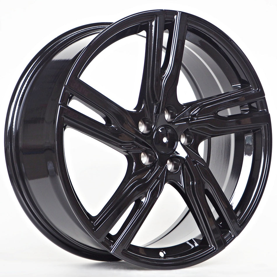 Ratlankis Globe 8X19 5X108 ET45 63,3 Gloss Black