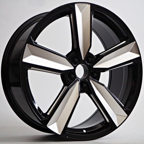 Ratlankis Hard 8,5X20 5X112 ET35 66,45 Black Milling
