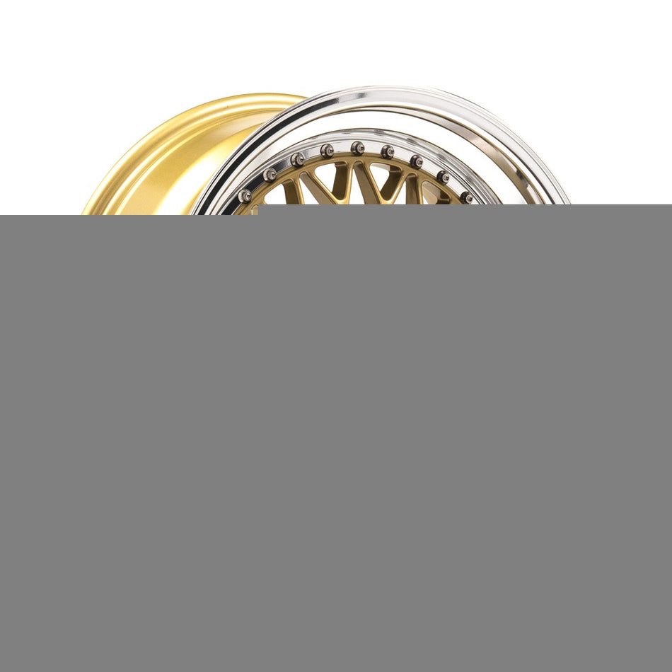 LENSO BSX 7.5x17 ET35 5x100 CB72.6 GLOSS GOLD & POLISHED