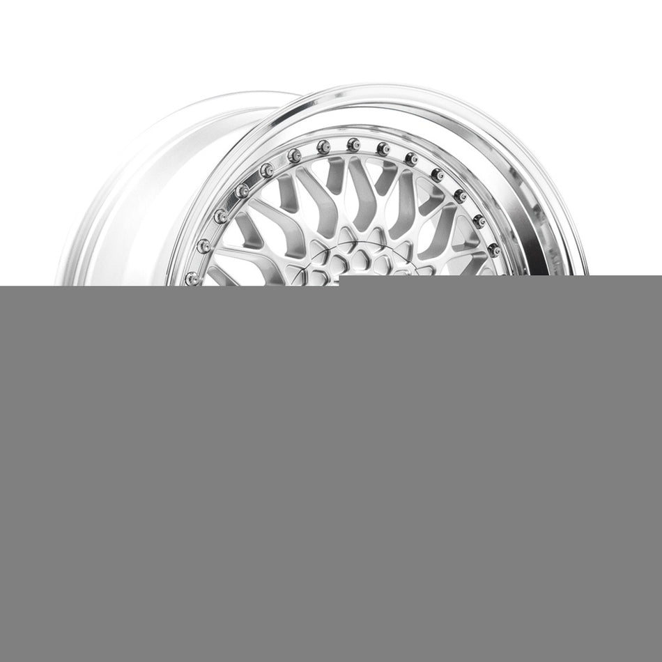 LENSO BSX 8.5x19 ET35 5x98 CB72.6 GLOSS SILVER & POLISHED