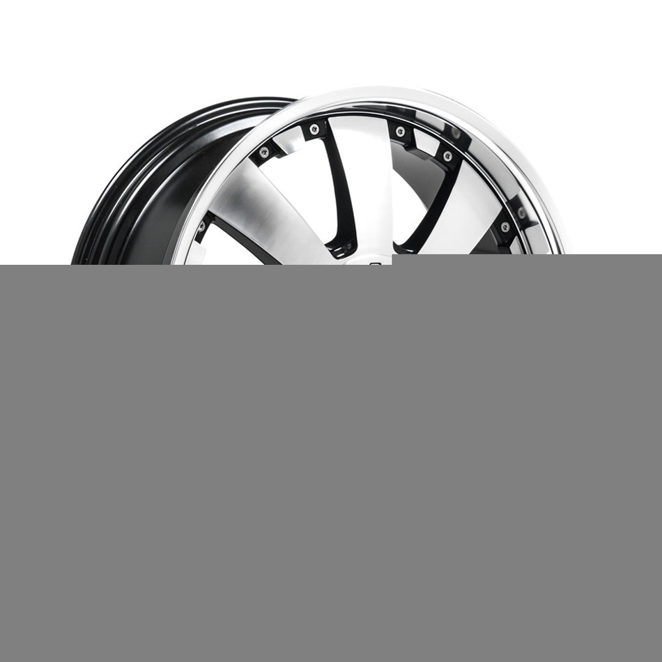 LENSO CONCERTO 8.5x20 ET35 5x130 CB73.1 GLOSS BLACK & POLISHED