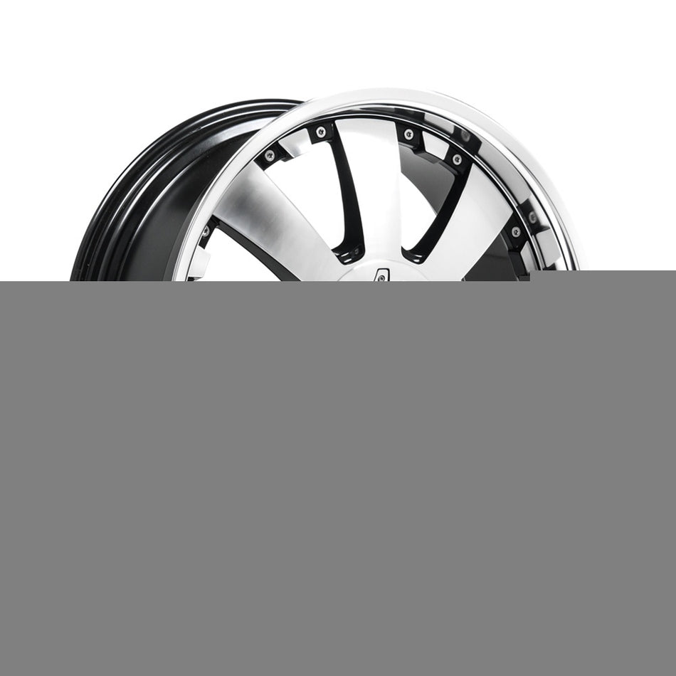 LENSO CONCERTO 8.5x20 ET35 5x105 CB73.1 GLOSS BLACK & POLISHED