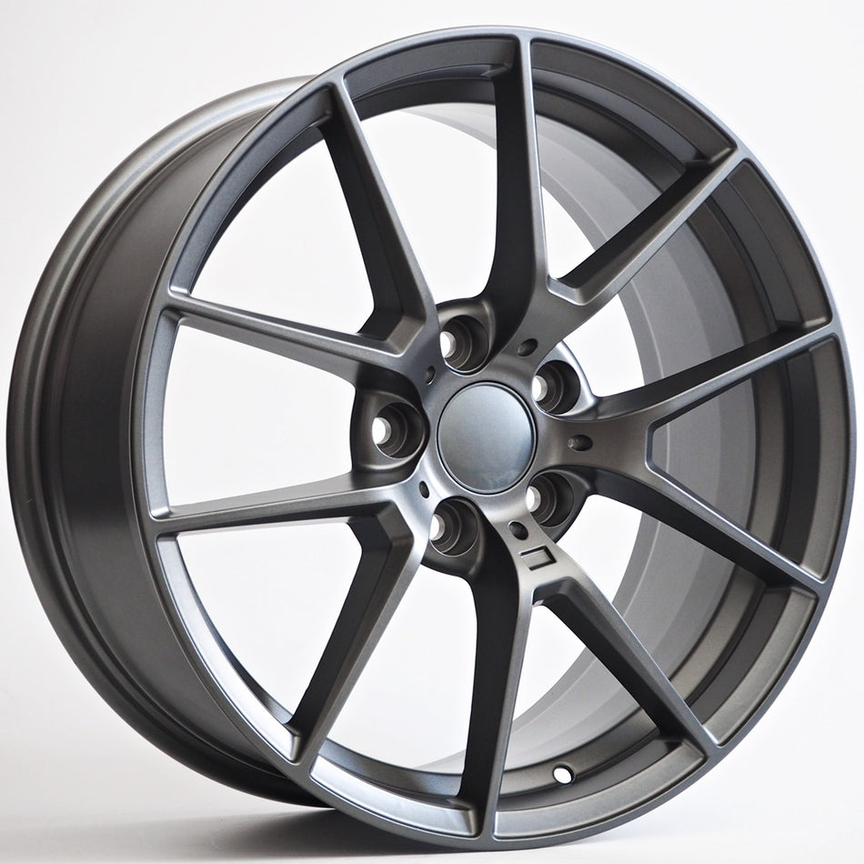 Ratlankis Morgan 8,5X20 5X112 ET23 66,56 Matt Dark Grey
