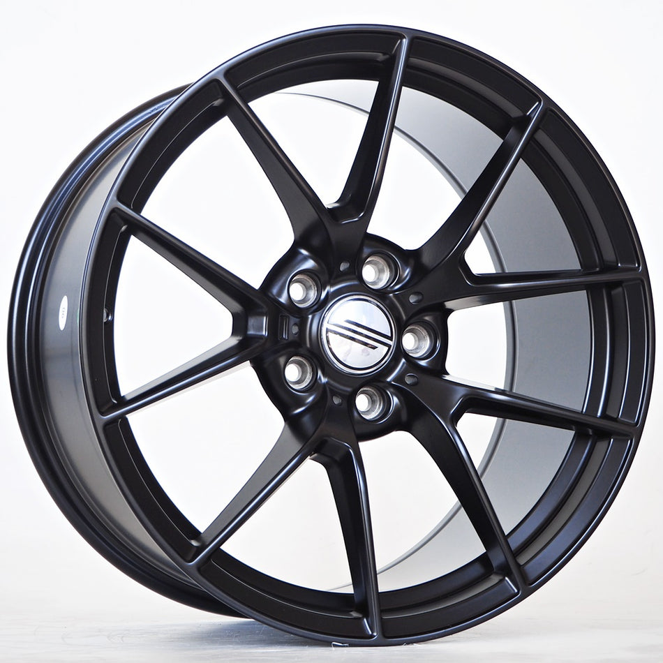 Ratlankis Morgan 9,5X19 5X120 ET40 72,6 Satin Black