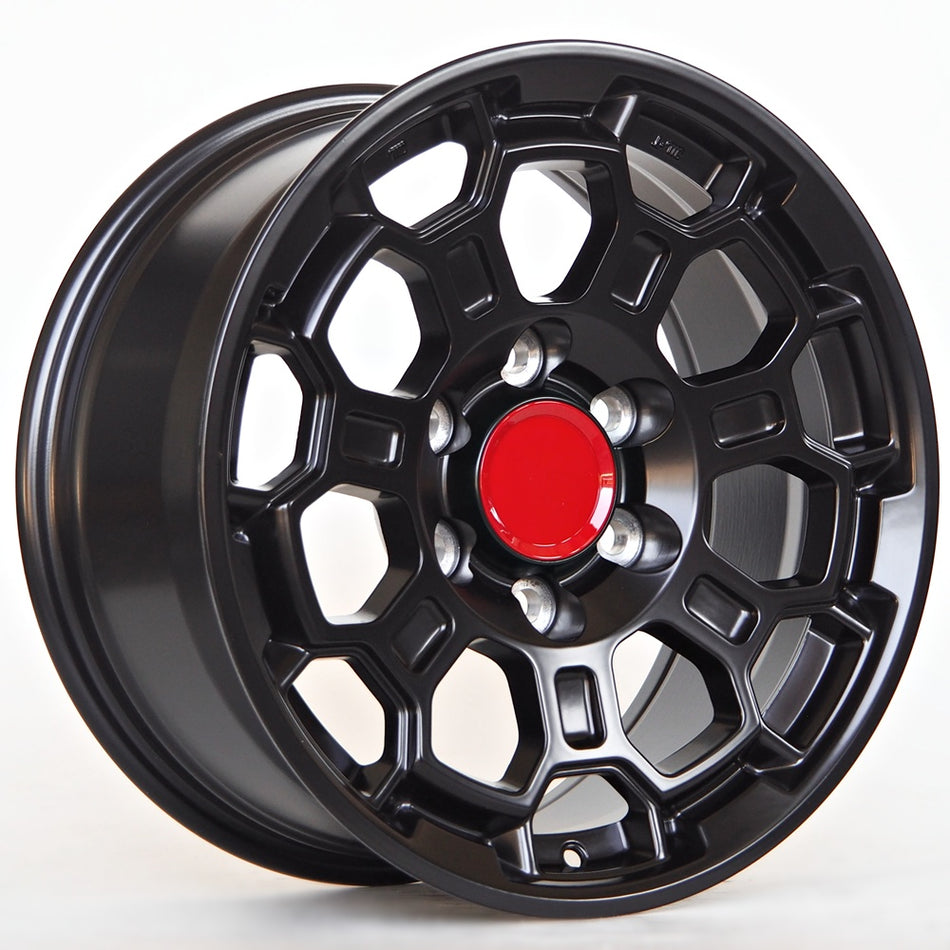 Ratlankis OF14 (4x4) 8X17 6X139,7 ET25 106,1 Matt Black