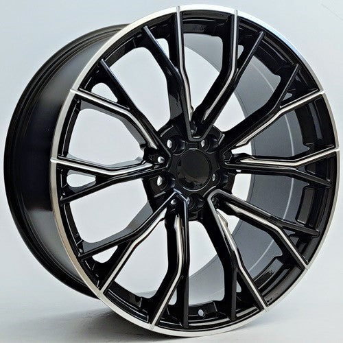Nooe Omni 9,5X19 5X120 ET35 74,1 Black Milling Spoke