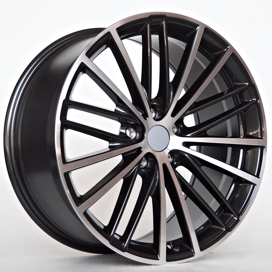 Ratlankis State 9X19 5X112 ET44 66,5 Dark Gunmetal Polished