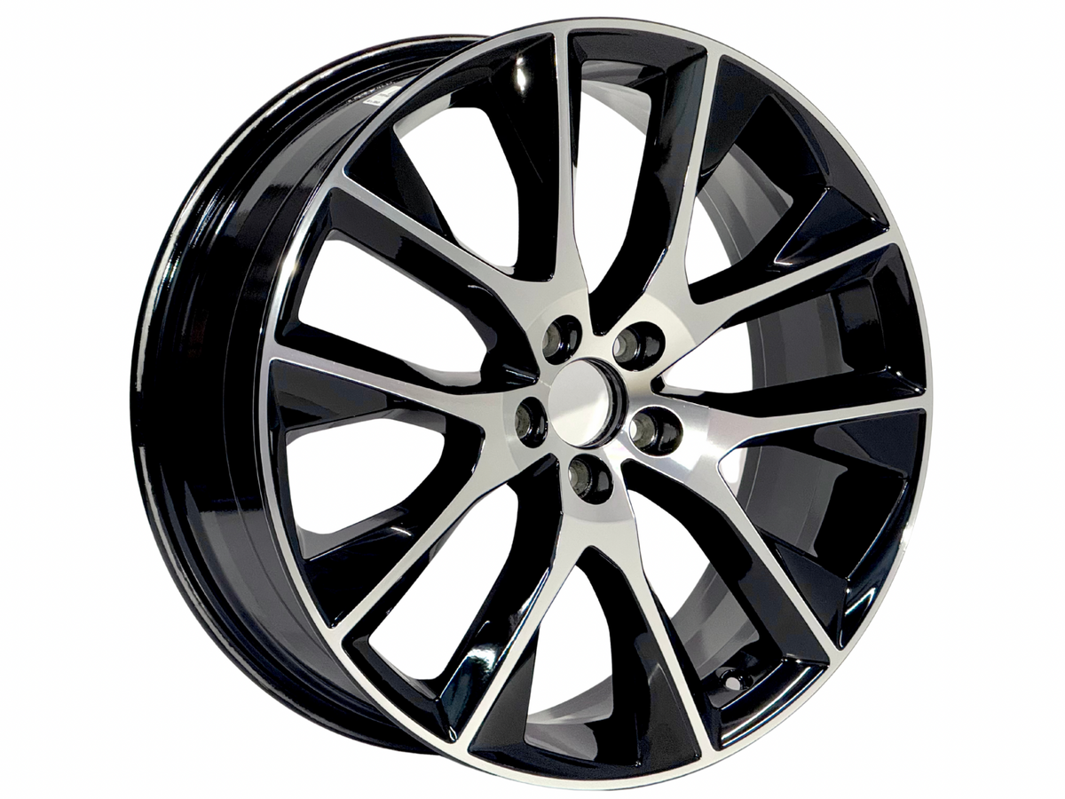 313815 Original Volvo Aluminium Fälg 20 Tum 10-Spoke Black Diamond Cut 313815 ...